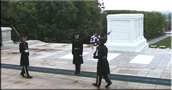 'Click Here for  the Tomb of the Unknowns Web-Site